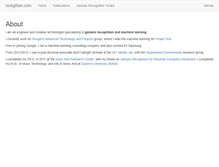 Tablet Screenshot of nickgillian.com